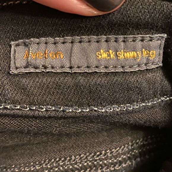 CITIZENS OF HUMANITY Avedon Slick Skinny Leg Black Women’s Size 27 - Picture 12 of 14